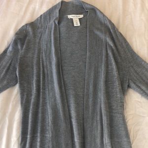 White House black market gray sweater